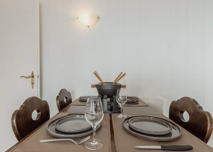 Apartman Avec Vue Spectaculaire Sur Les Montagnes Crans-Montana